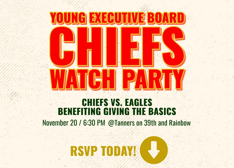 Young Executive Board Chiefs Watch Party